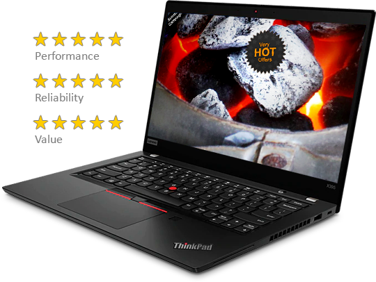 ThinkPad X395 mobile computer Campaign